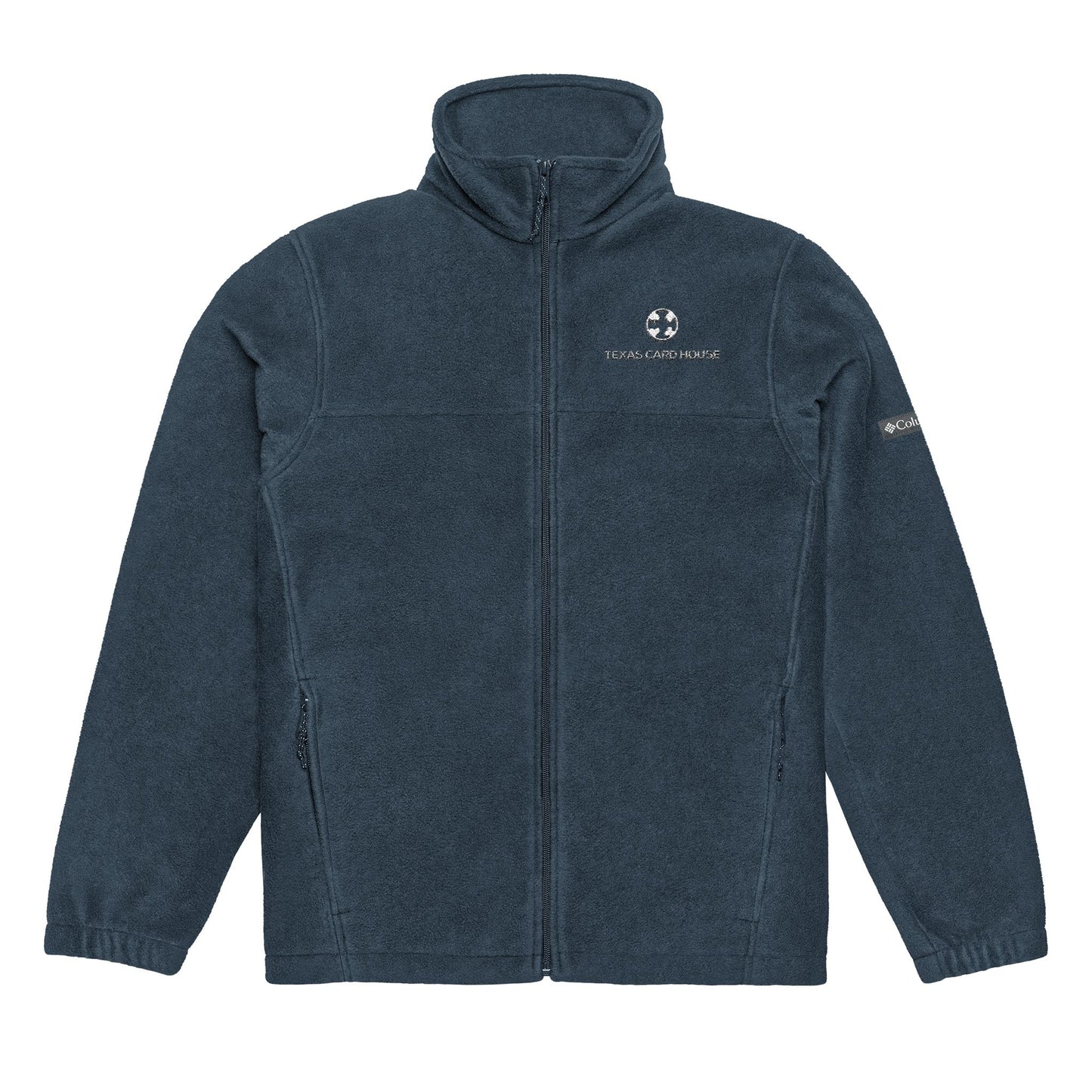 Texas Card House Unisex Columbia Fleece Jacket (Embroidery)
