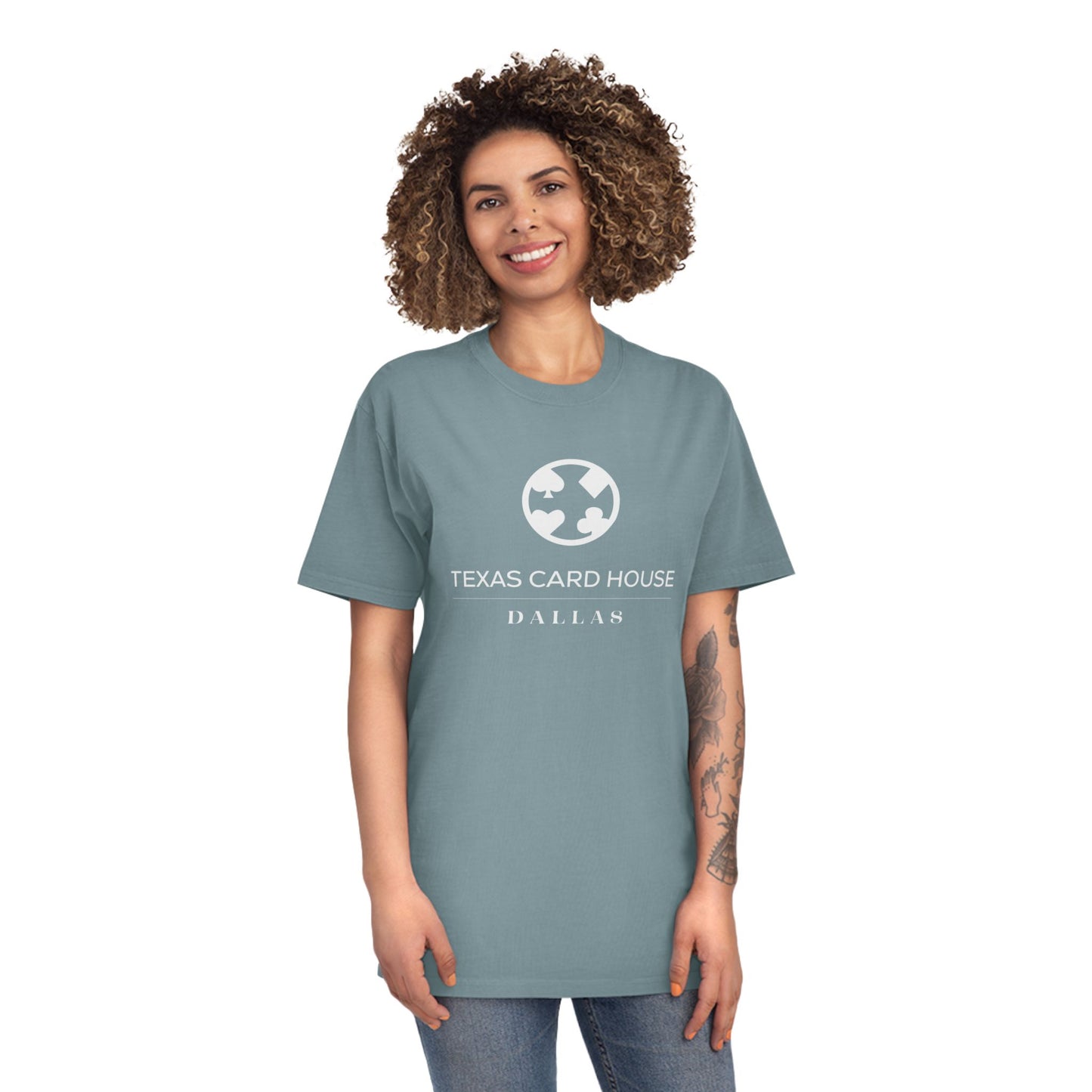 Texas Card House Dallas Unisex Faded Shirt