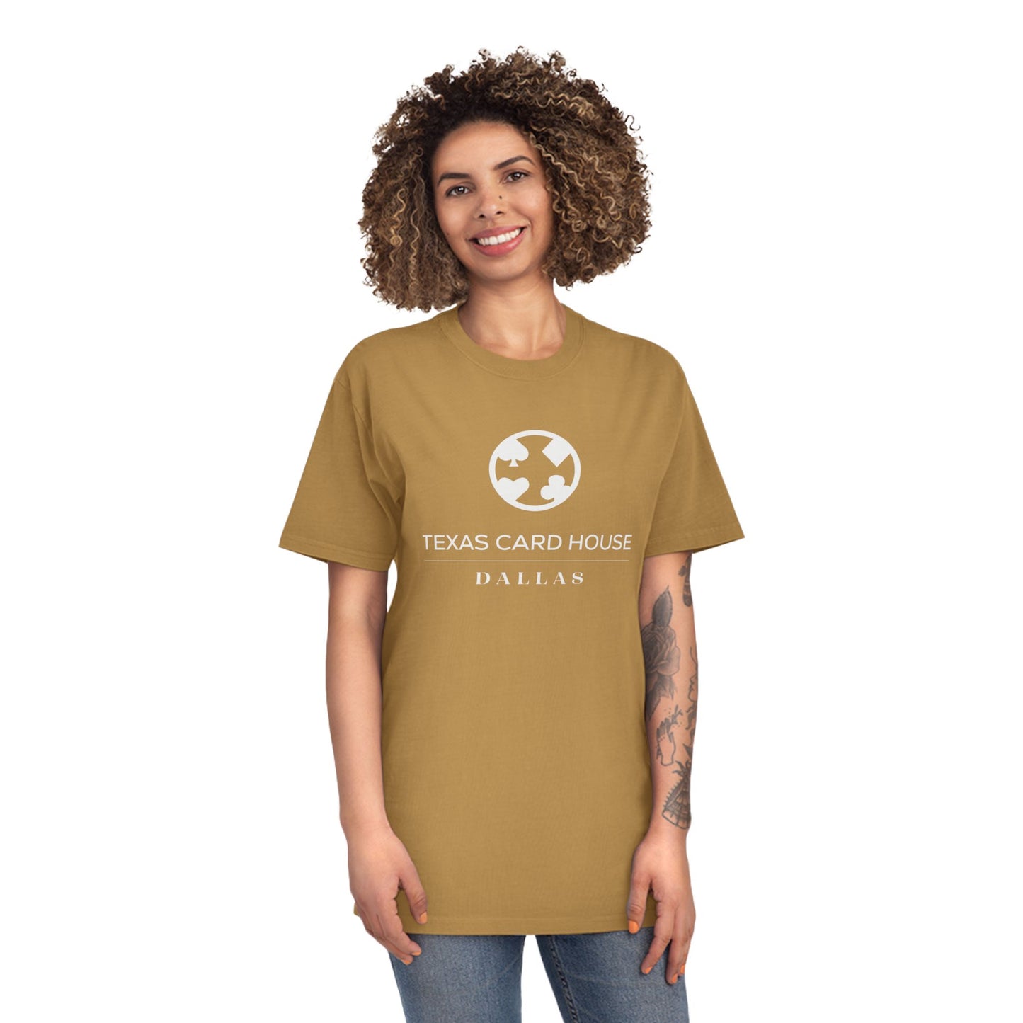 Texas Card House Dallas Unisex Faded Shirt