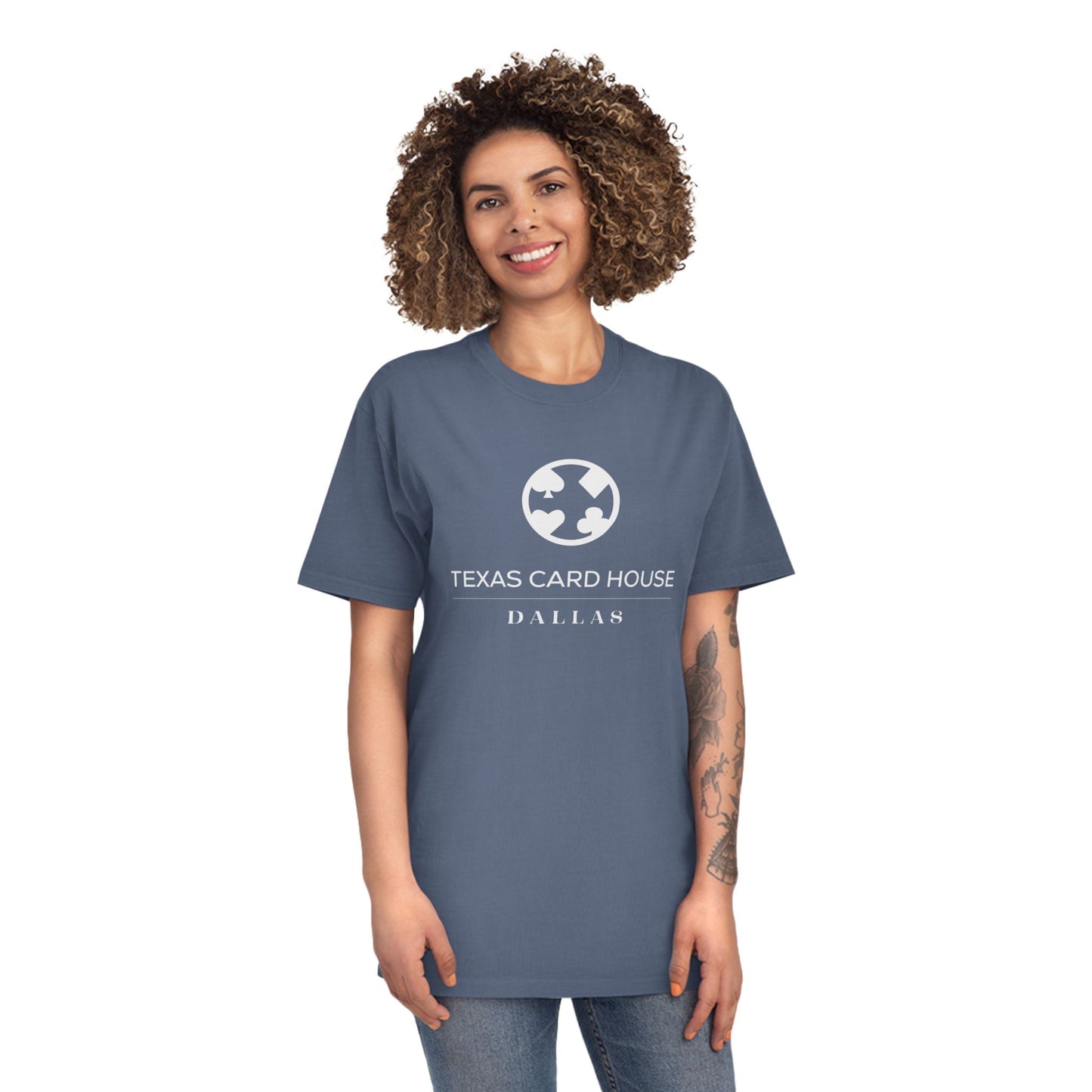 Texas Card House Dallas Unisex Faded Shirt