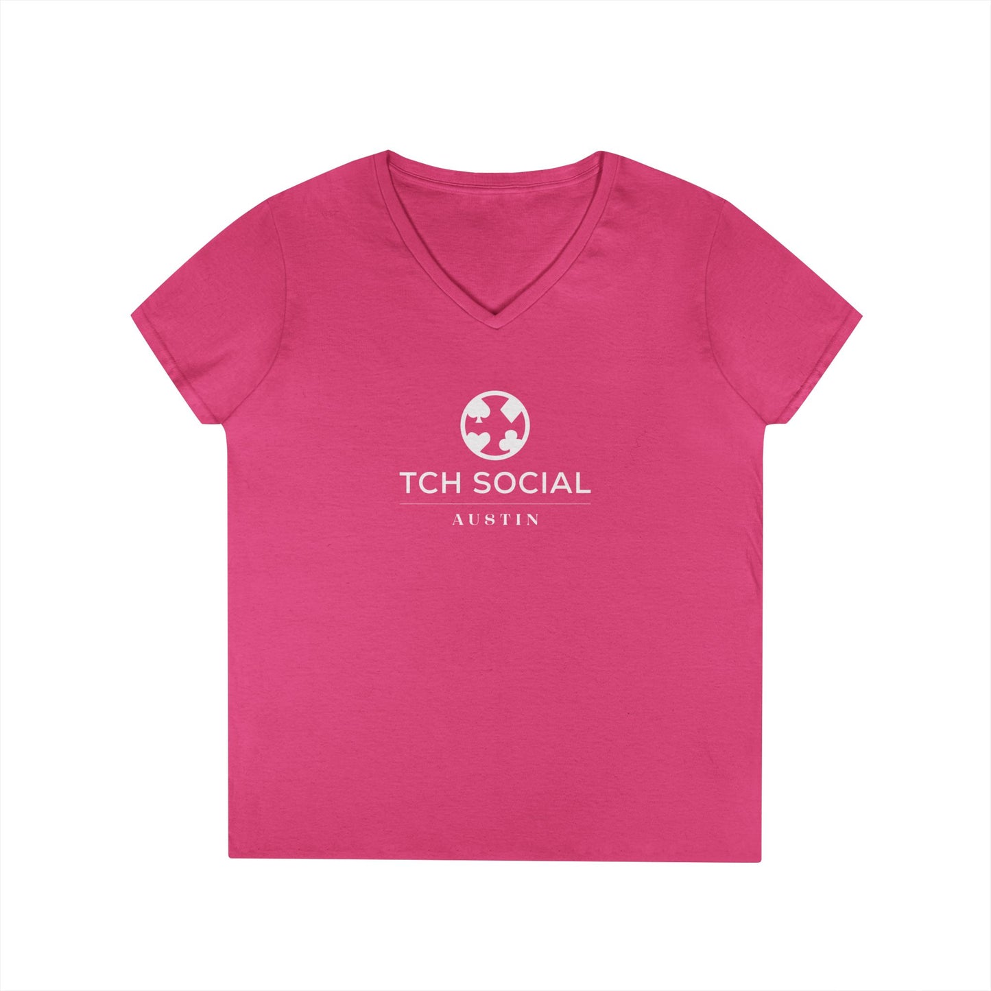 TCH Social Austin Ladies' V-Neck T-Shirt