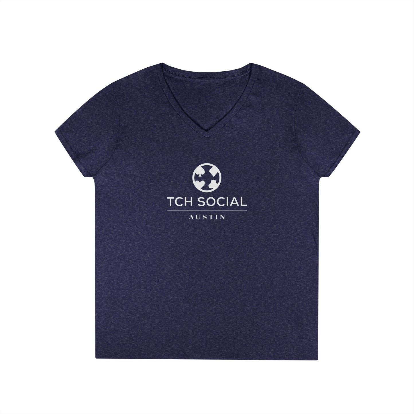 TCH Social Austin Ladies' V-Neck T-Shirt