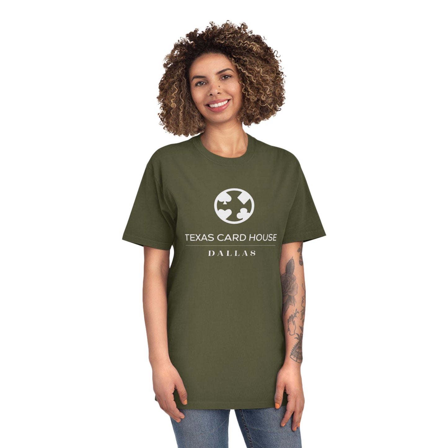 Texas Card House Dallas Unisex Faded Shirt