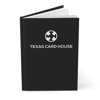 Texas Card House Hardcover Journal Matte