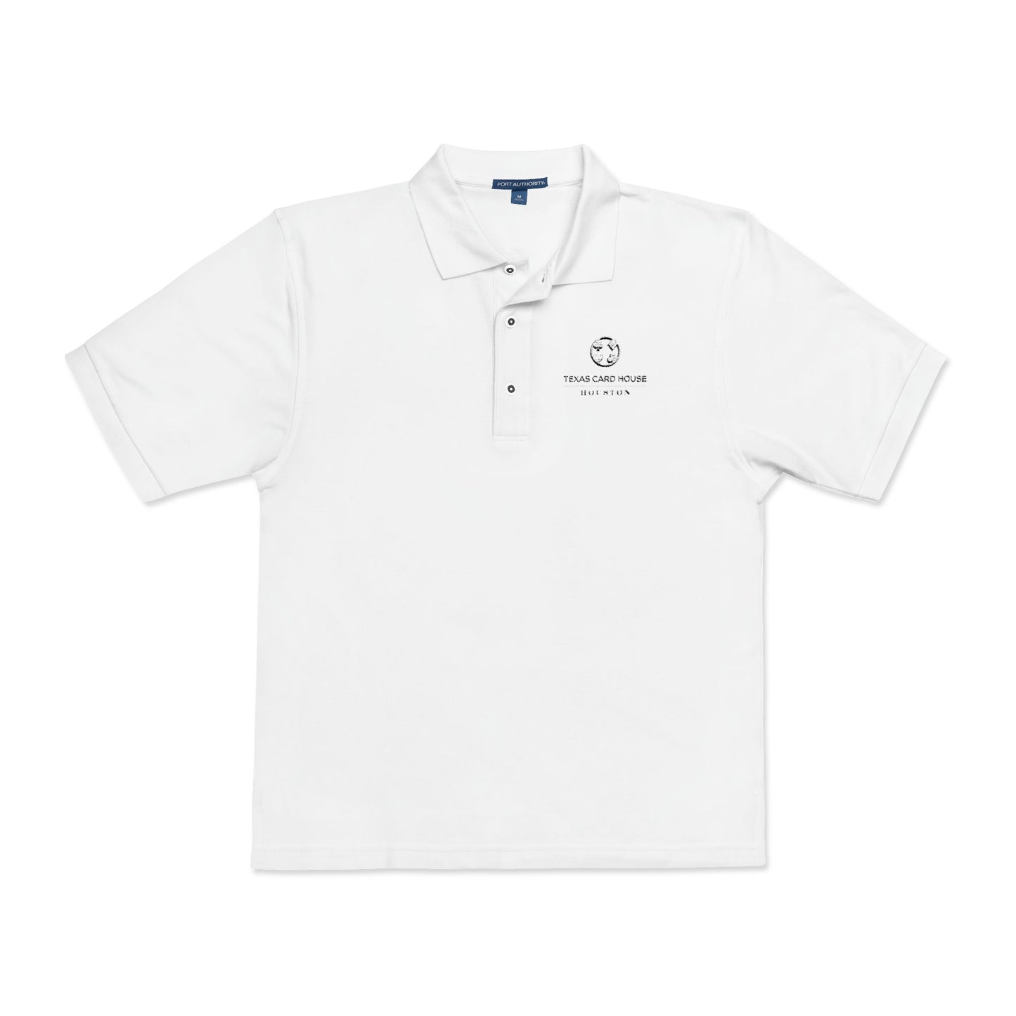 Texas Card House Houston Unisex Polo Shirt (Embroidery)