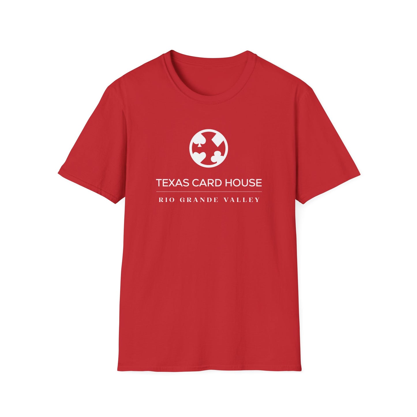 Texas Card House Rio Grande Valley Unisex Softstyle T-Shirt