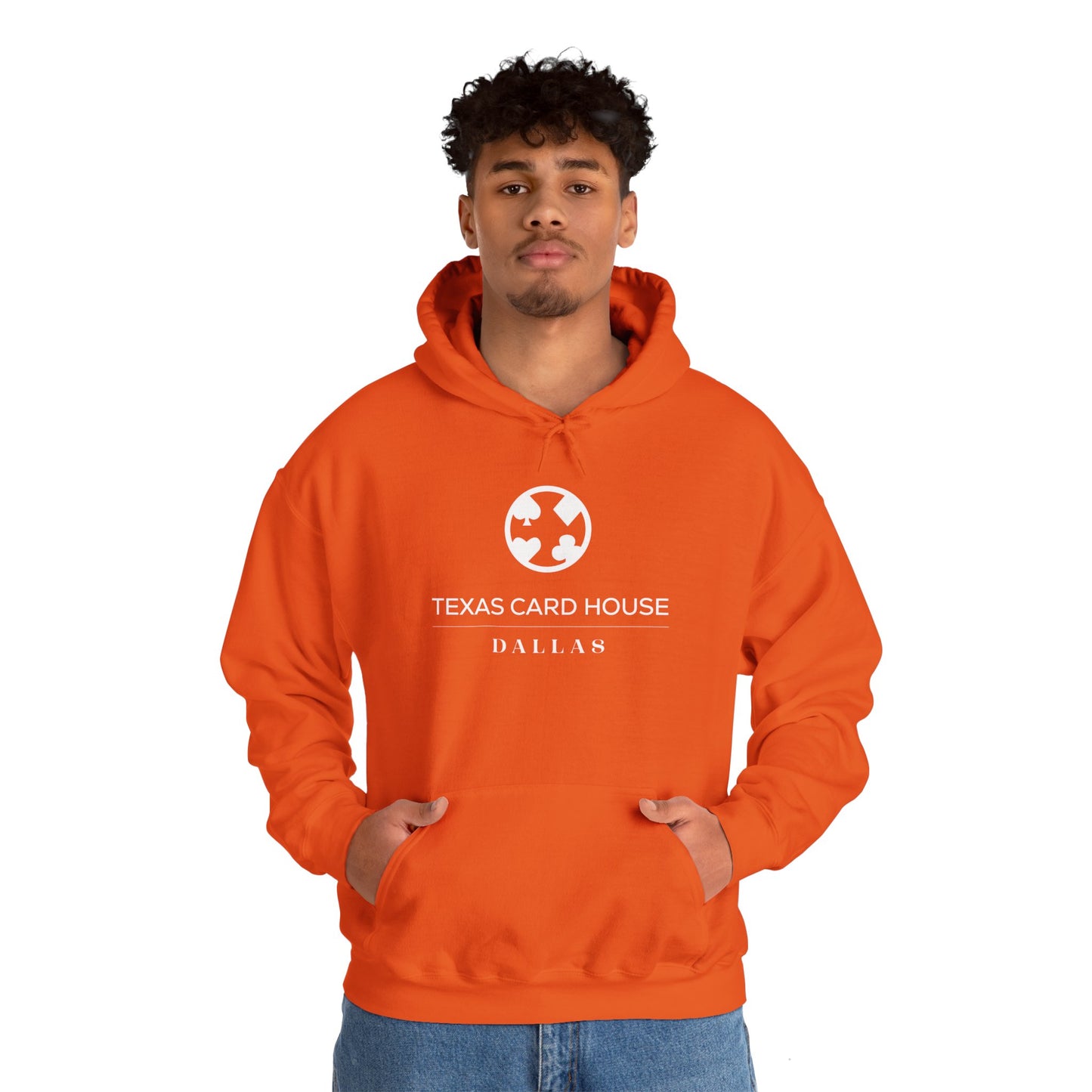 Texas Card House Dallas Unisex Heavy Blend™ Hooded Sweatshirt