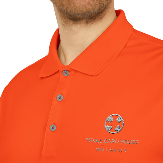 Texas Card House Houston Adidas Unisex Performance Polo