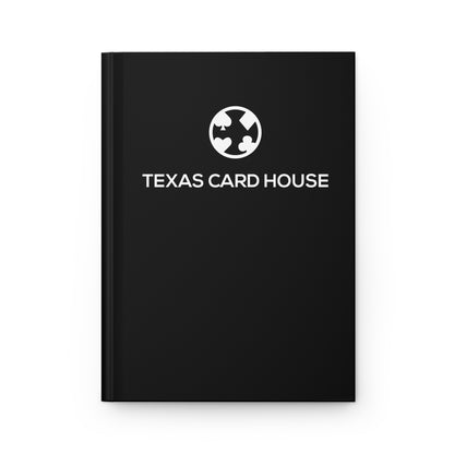 Texas Card House Hardcover Journal Matte