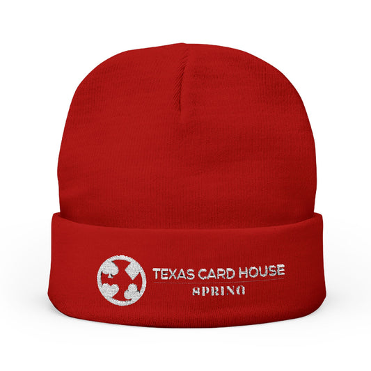 Texas Card House Spring Knit Beanie