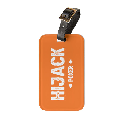 Hijack Poker Luggage Tag