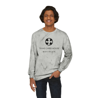 Texas Card House Houston Premium Color Blast Crewneck Sweatshirt