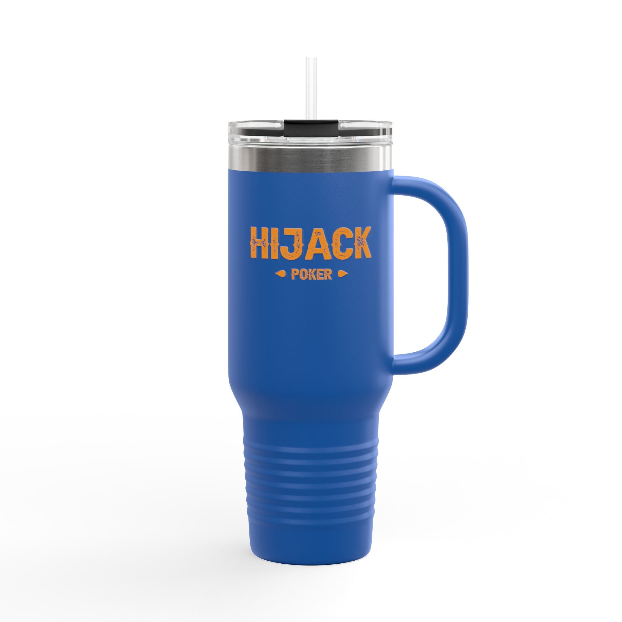 Hijack Poker Insulated Travel Mug, 40oz