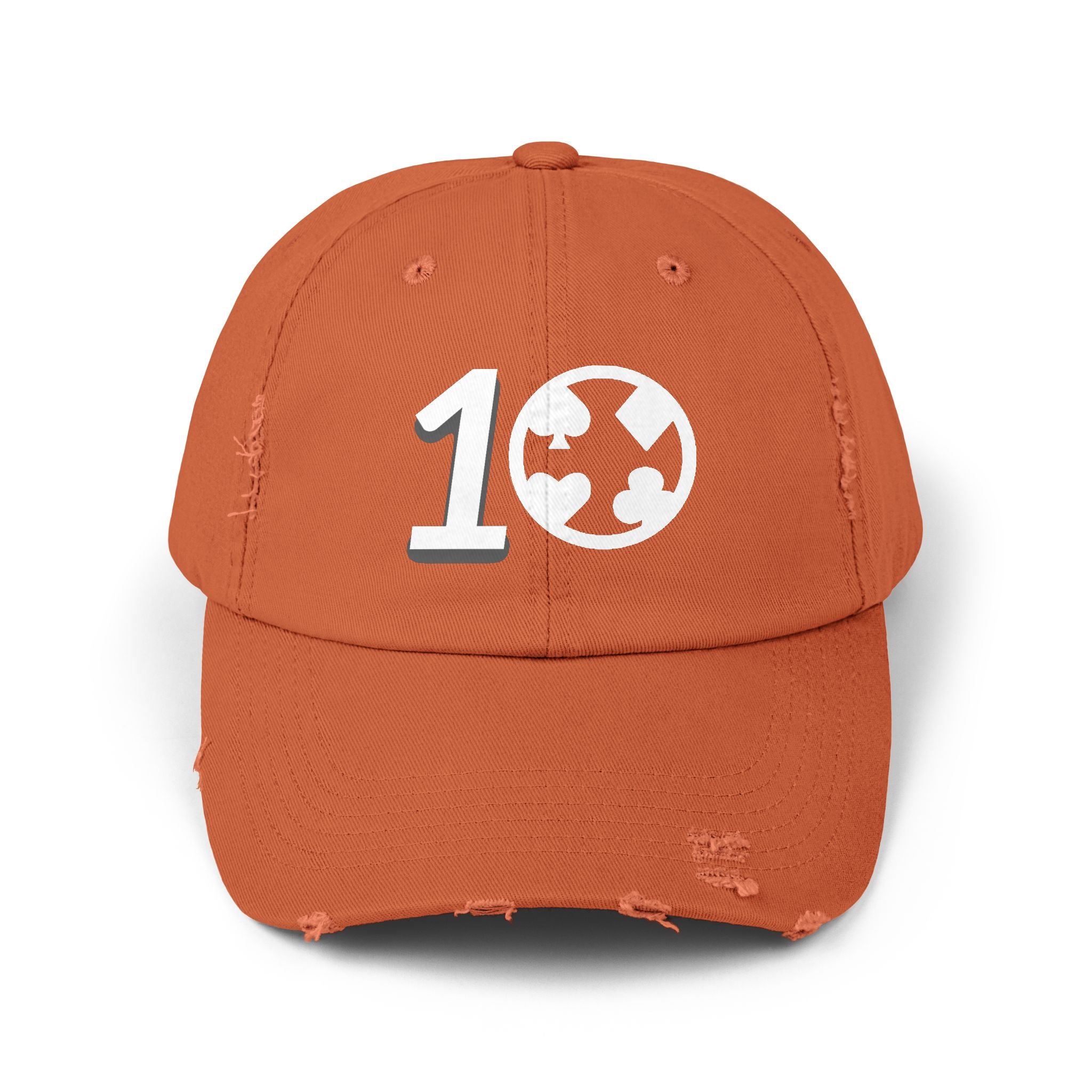 TCH 10 Anniversary Unisex Distressed Cap