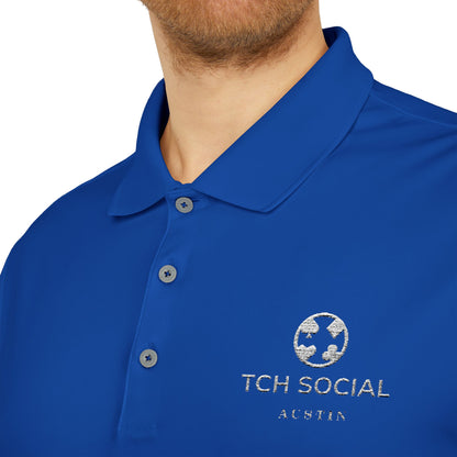 TCH Social Austin Adidas Unisex Performance Polo