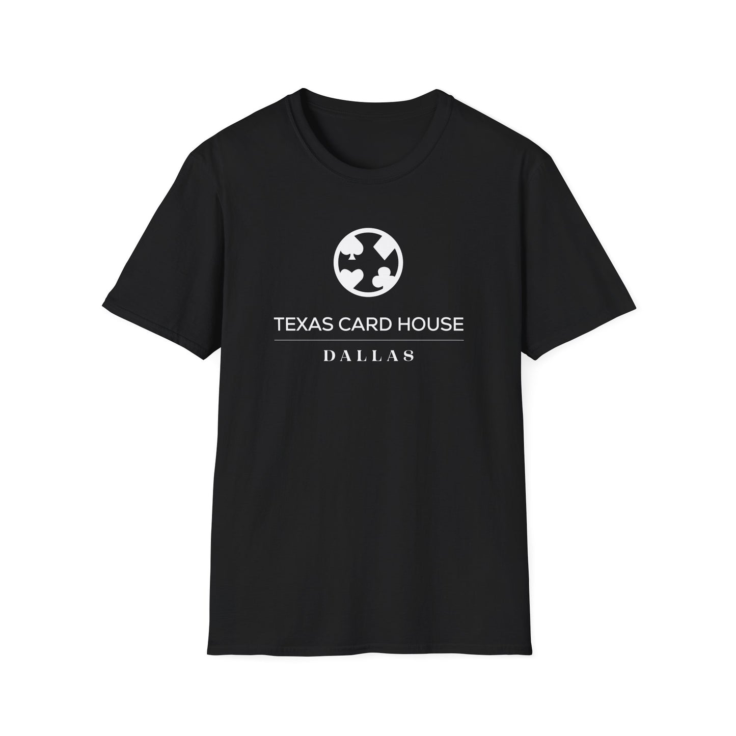 Texas Card House Dallas Unisex Softstyle T-Shirt