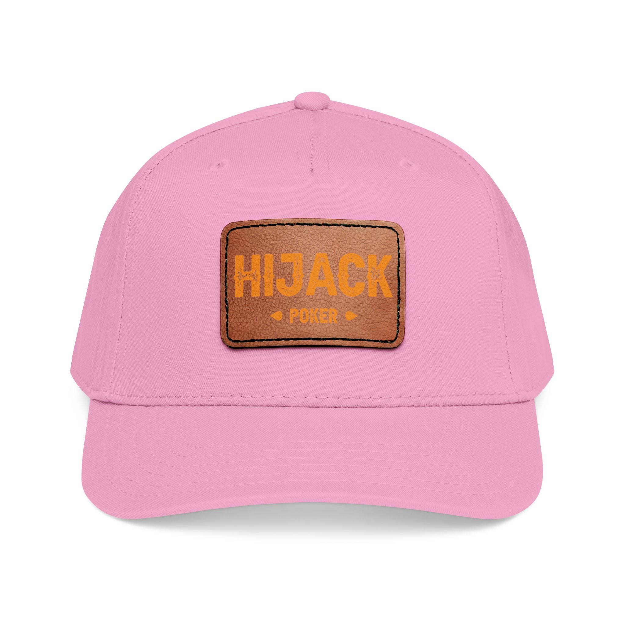 HIJACK Poker - Cap with Leather Patch