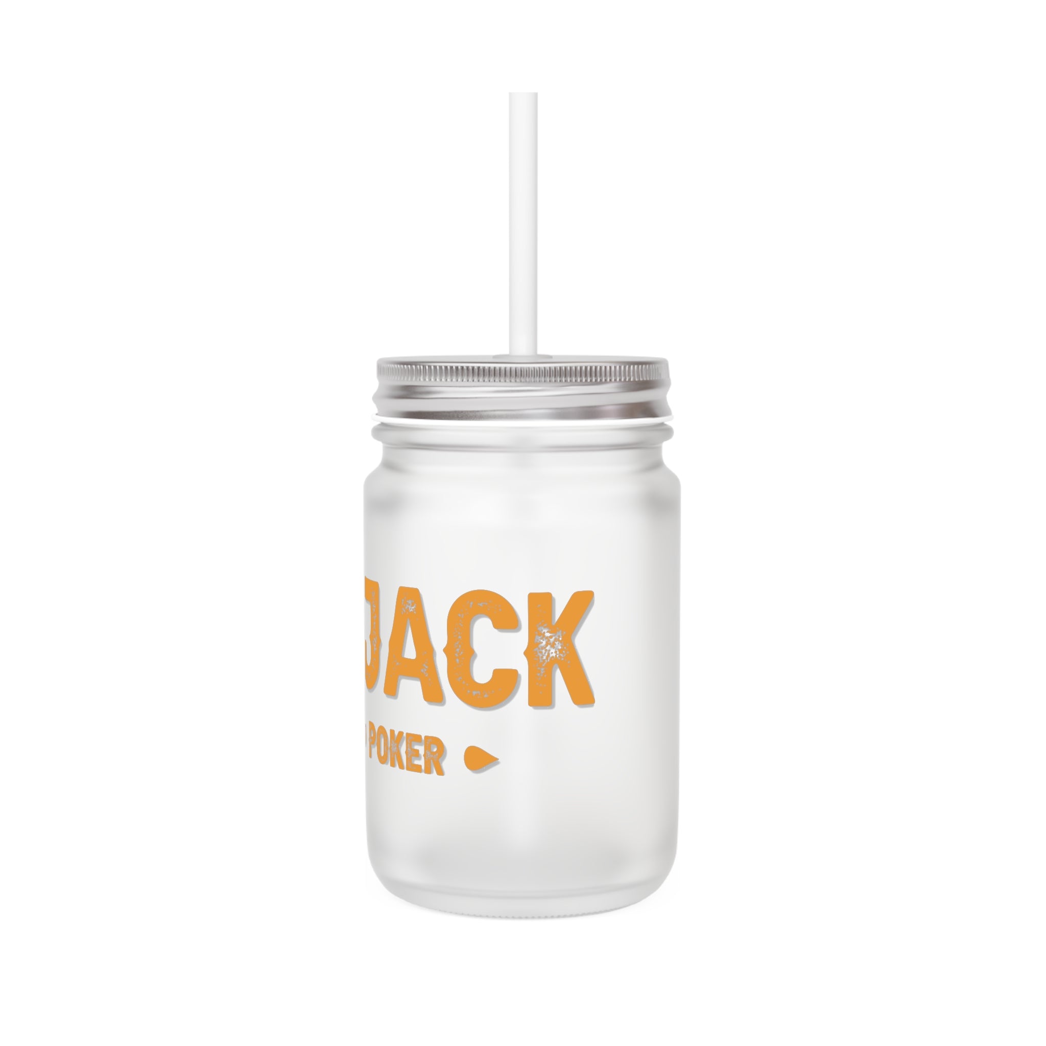Hijack Poker Mason Jar