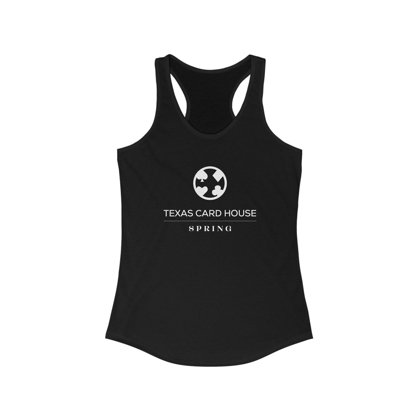 Texas Card House Spring Women's Ideal Racerback Tank