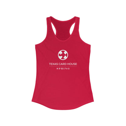 Texas Card House Spring Women's Ideal Racerback Tank