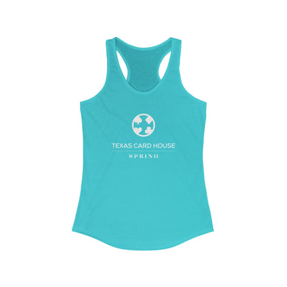 Texas Card House Spring Women's Ideal Racerback Tank