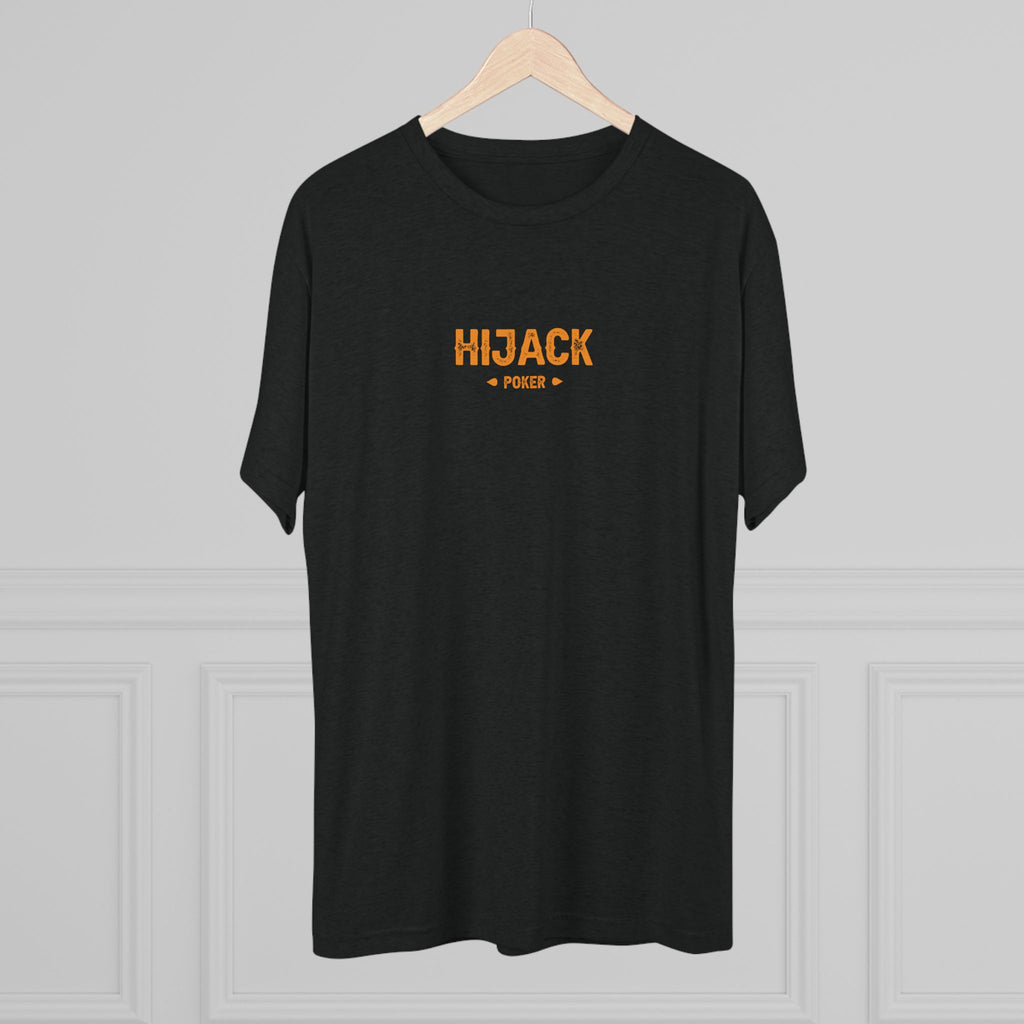 HIJACK Poker - Tri-Blend Crew Tee