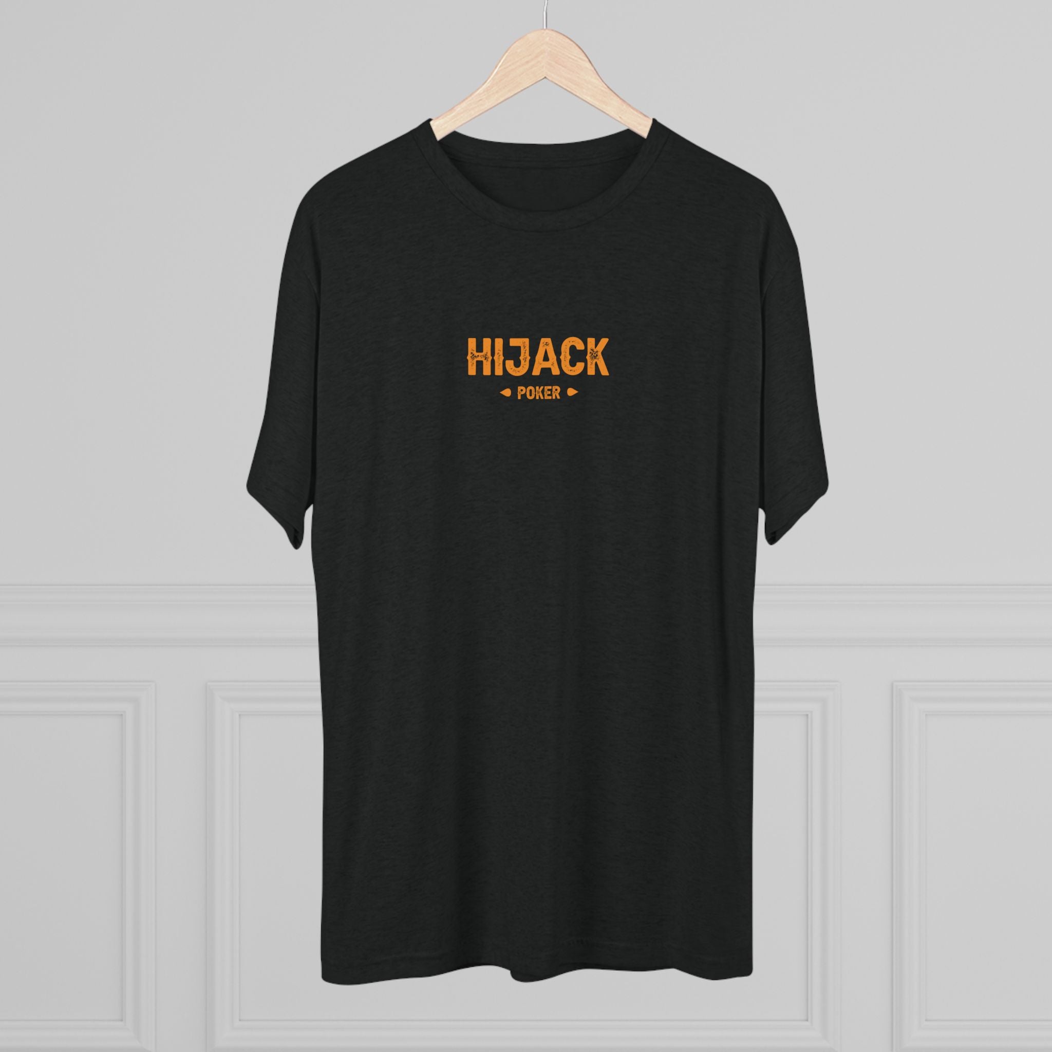 HIJACK Poker - Tri-Blend Crew Tee
