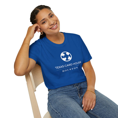 Texas Card House Houston Unisex Softstyle T-Shirt