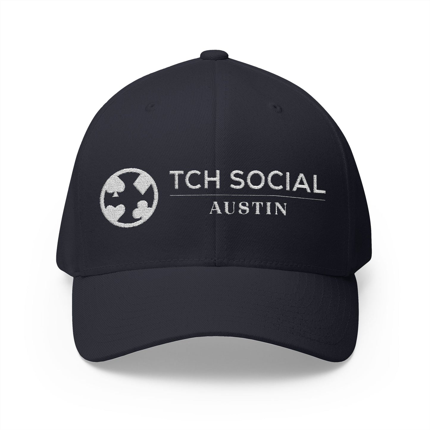 TCH Social Austin Closed-Back Structured Cap (Embroidery)