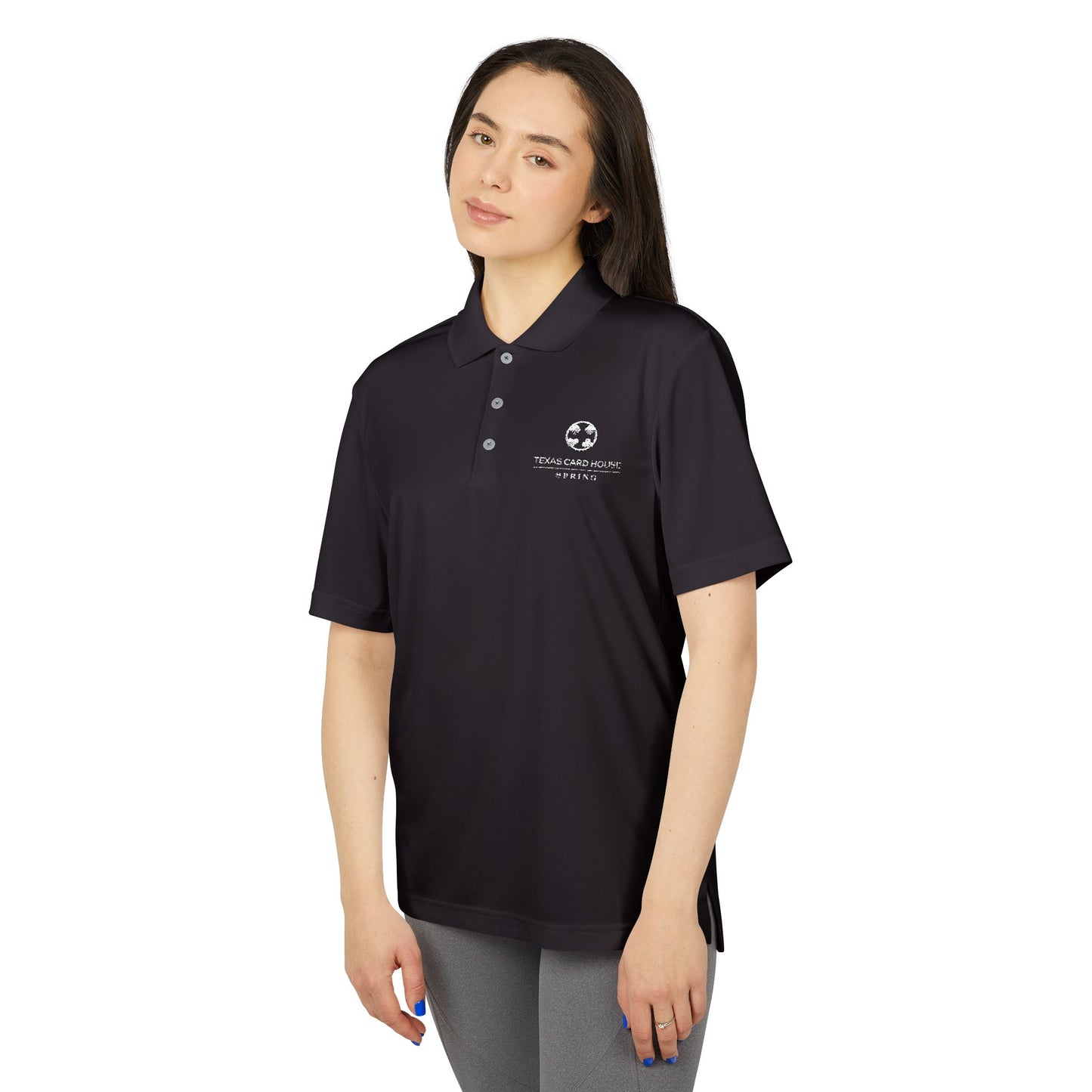 Texas Card House Spring Adidas Unisex Performance Polo