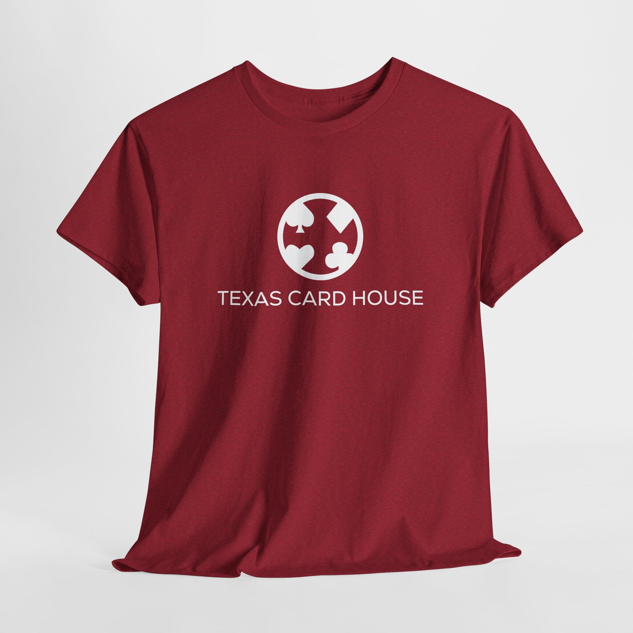 Texas Card House Unisex Heavy Cotton Tee