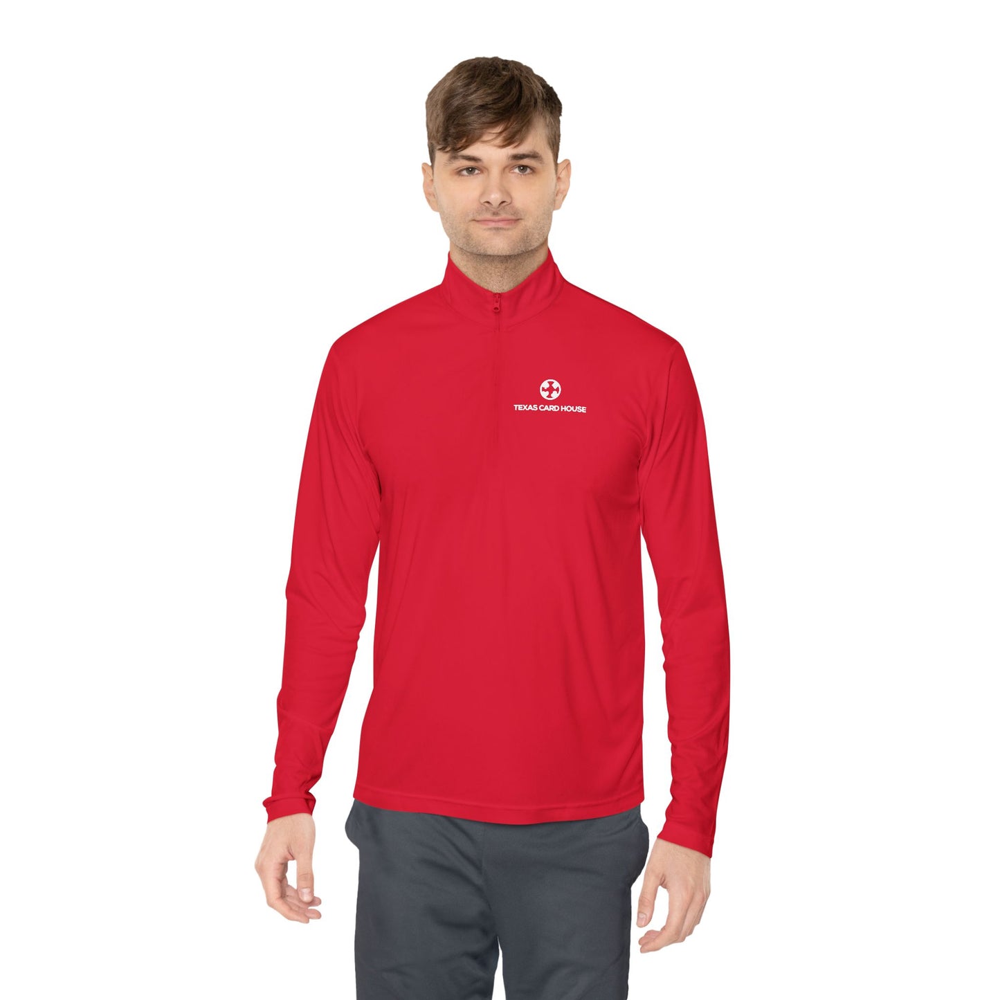 Texa Card House Unisex Quarter-Zip Pullover