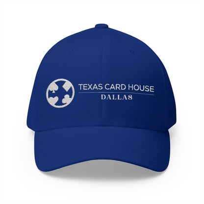 Texas Card House Dallas Closed-Back Structured Cap (Embroidery)