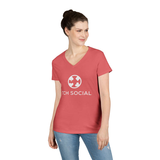 TCH Social Ladies' V-Neck T-Shirt
