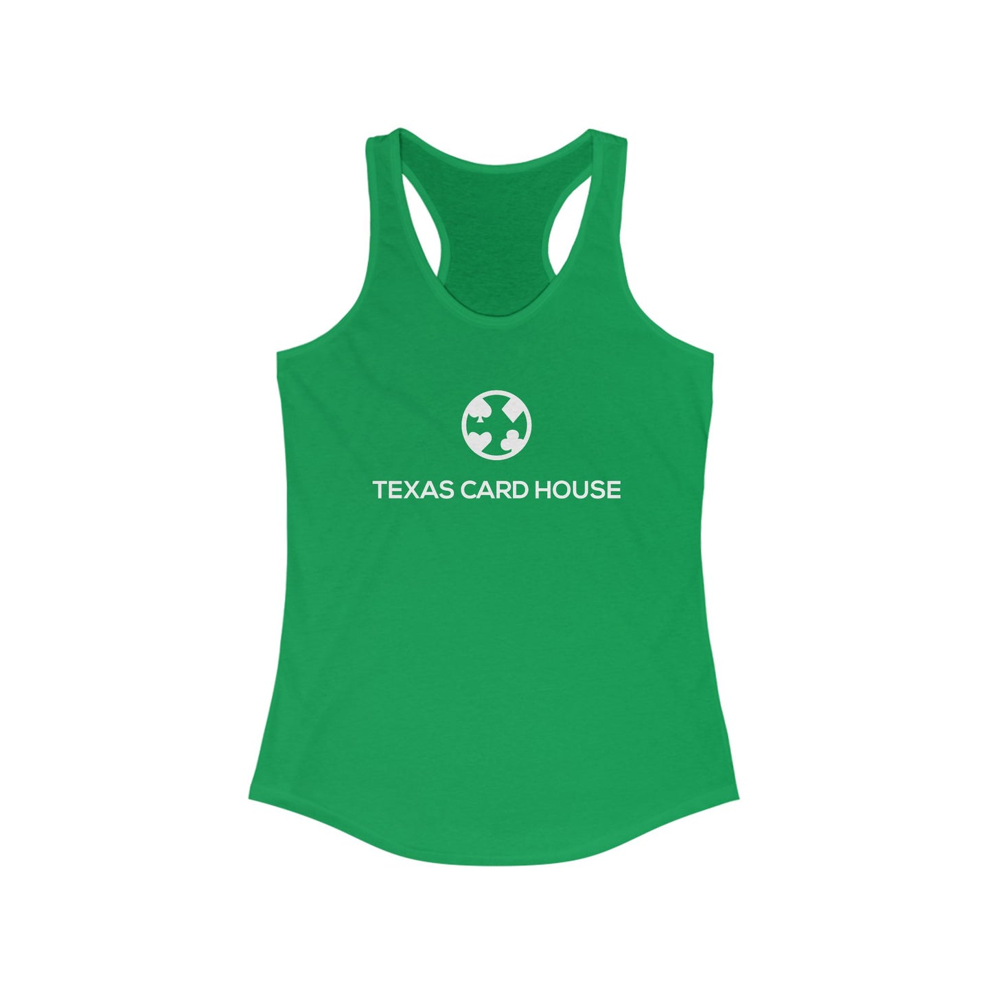 Texas Card House Women's Ideal Racerback Tank