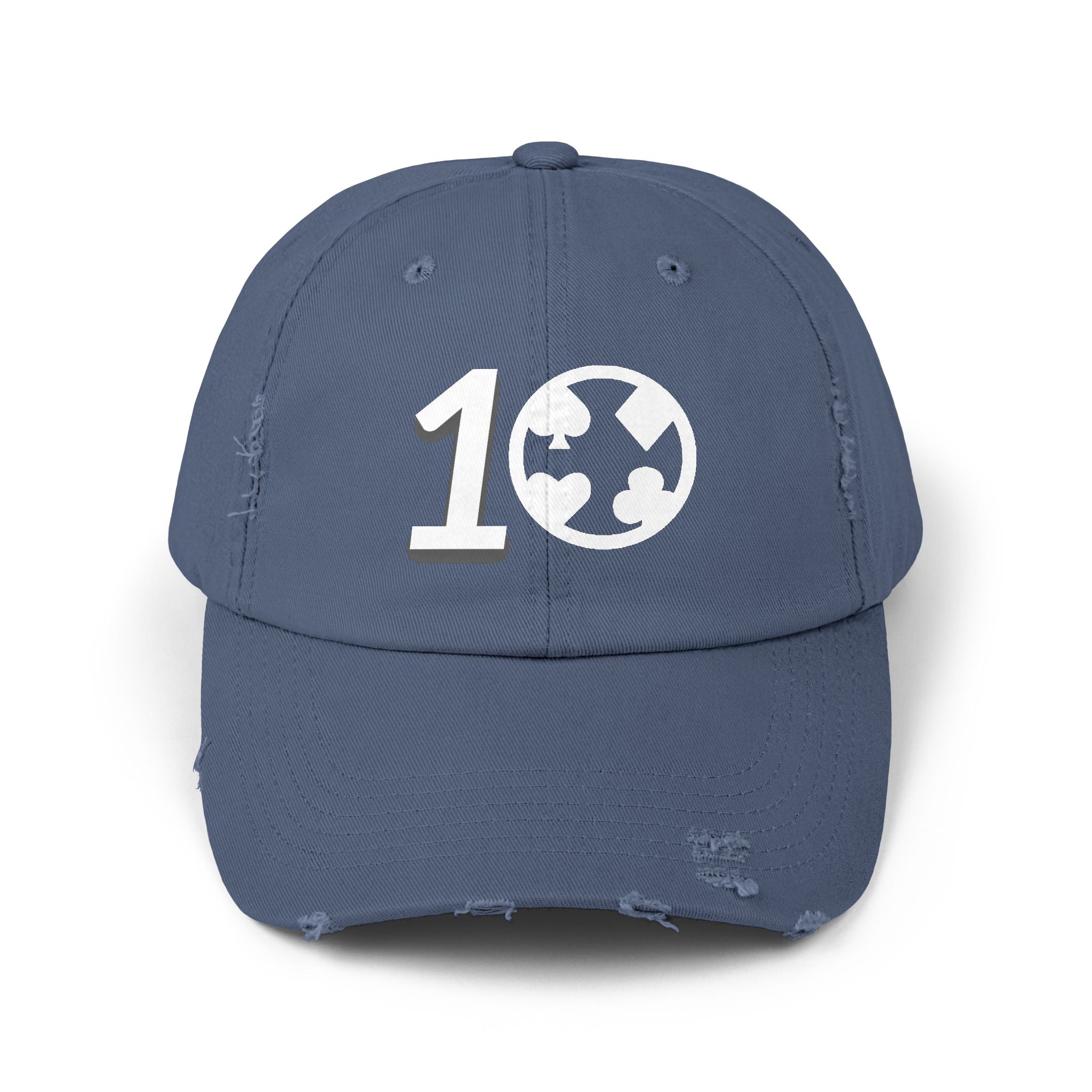 TCH 10 Anniversary Unisex Distressed Cap