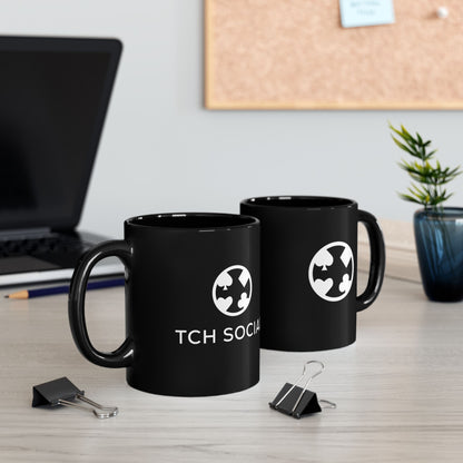 TCH Social Black Mug (11 & 15oz)