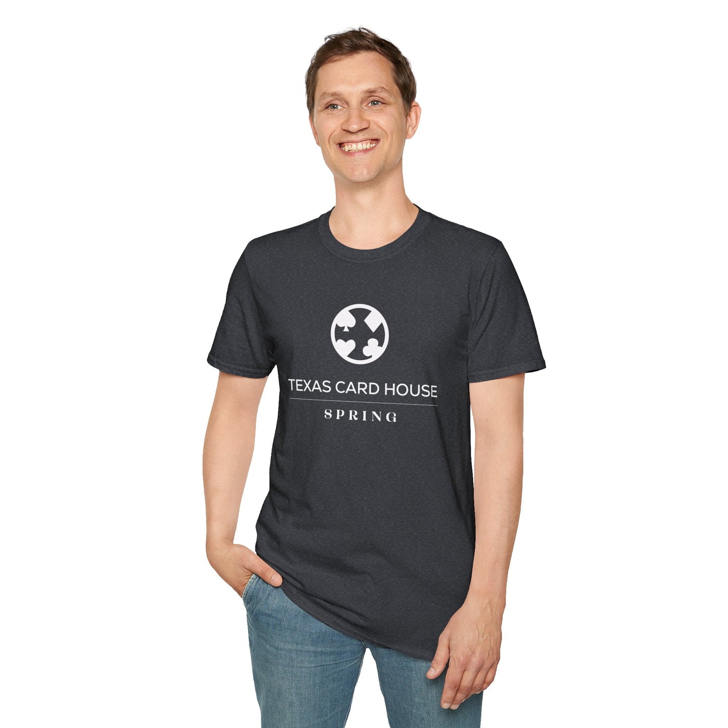 Texas Card House Spring Unisex Softstyle T-Shirt