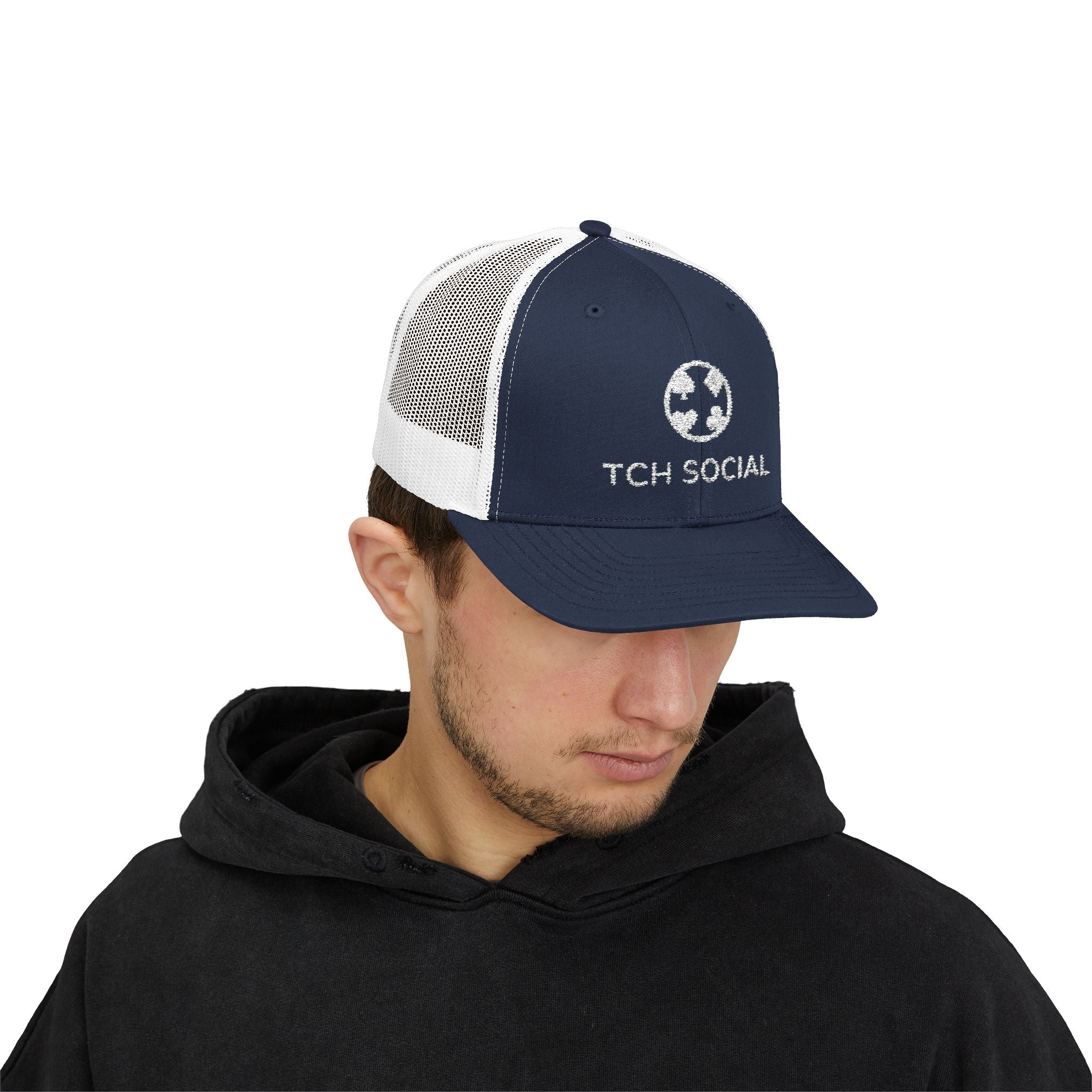 TCH Social Snapback Trucker Cap