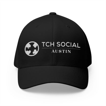 TCH Social Austin Closed-Back Structured Cap (Embroidery)