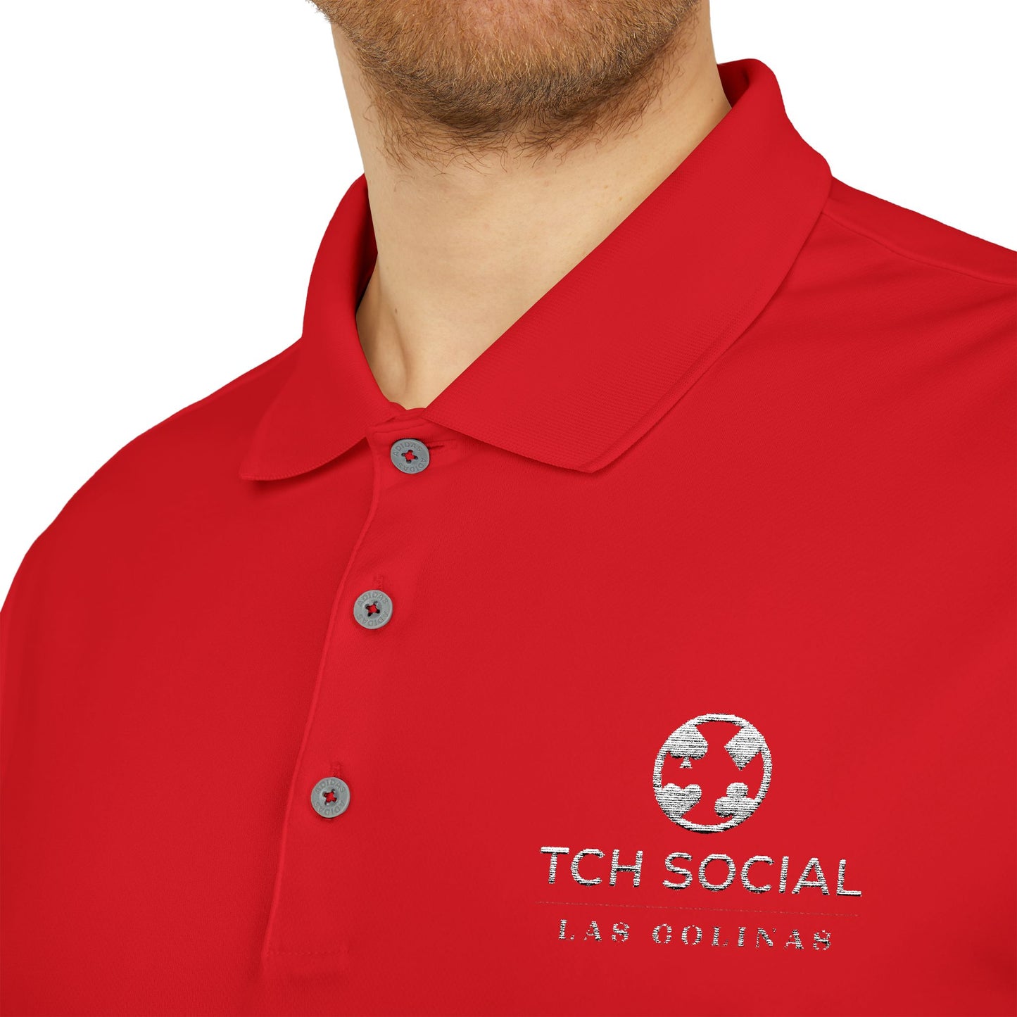 TCH Social Las Colinas Adidas Unisex Performance Polo