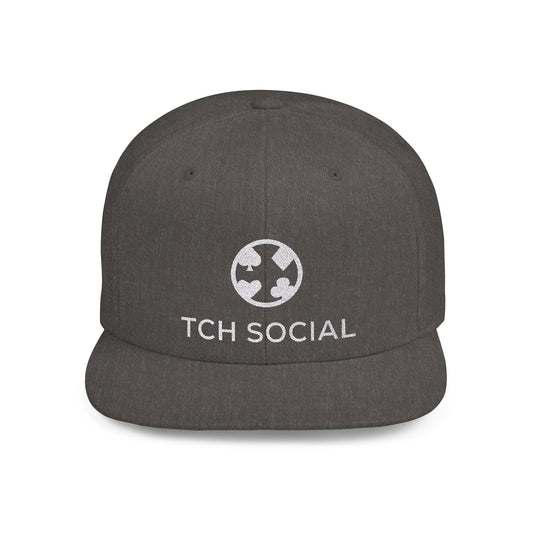 TCH Social Flat Bill Snapback