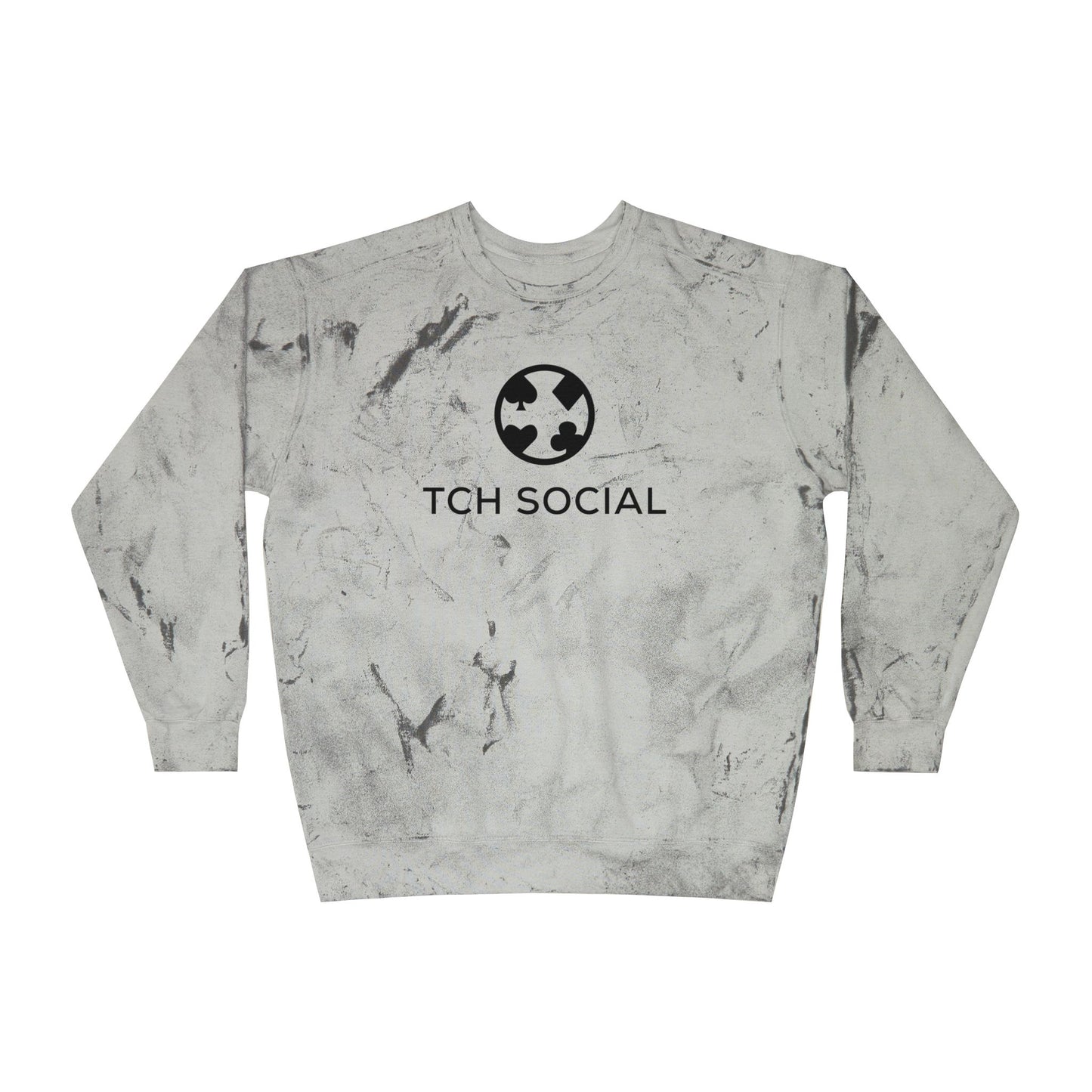 TCH Social Premium Color Blast Crewneck Sweatshirt