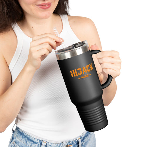 Hijack Poker Insulated Travel Mug, 40oz