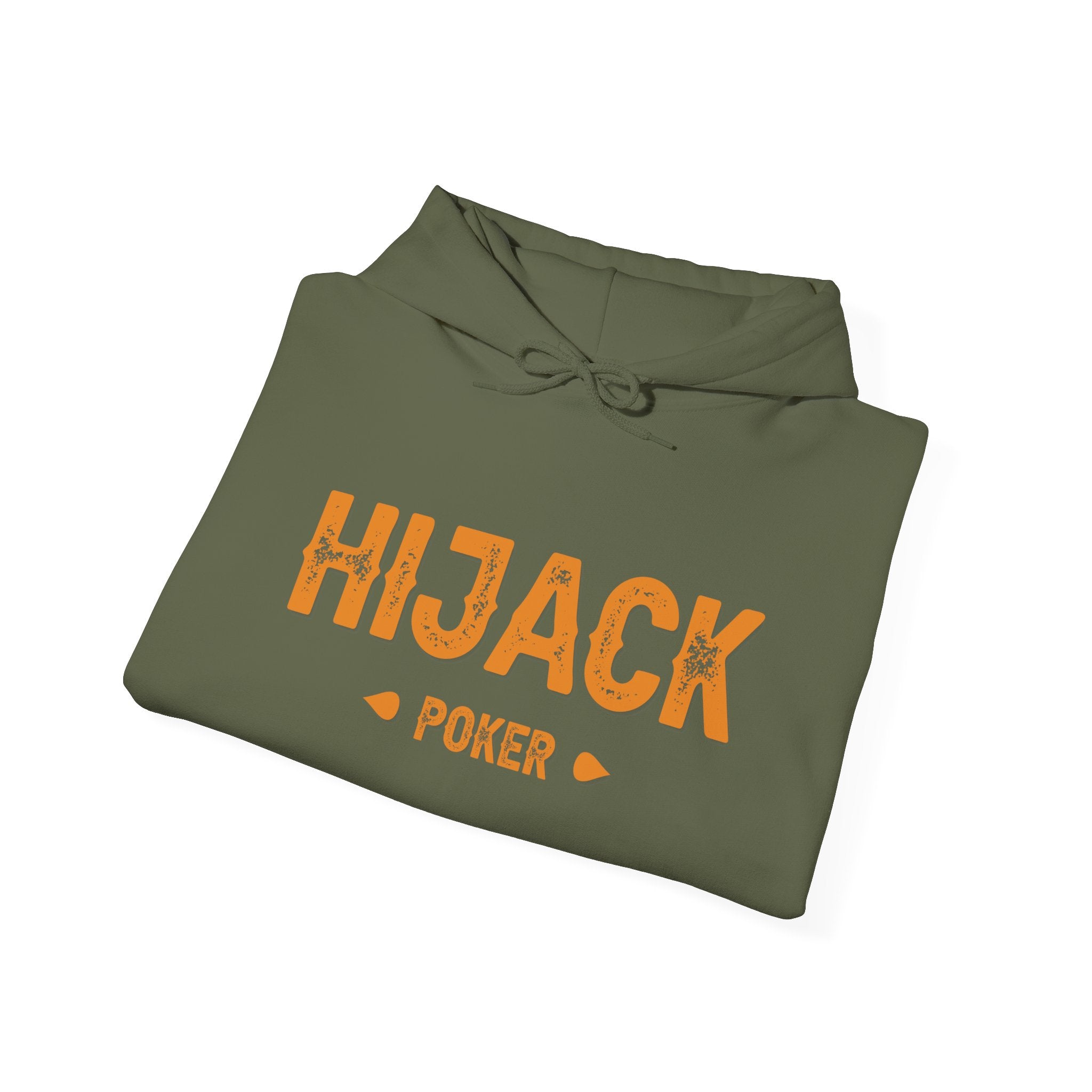 Hijack Orange Logo Unisex Heavy Blend™ Hooded Sweatshirt