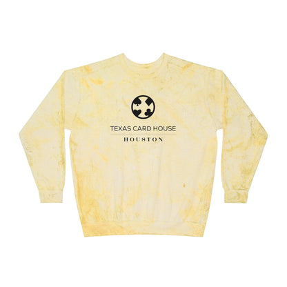 Texas Card House Houston Premium Color Blast Crewneck Sweatshirt