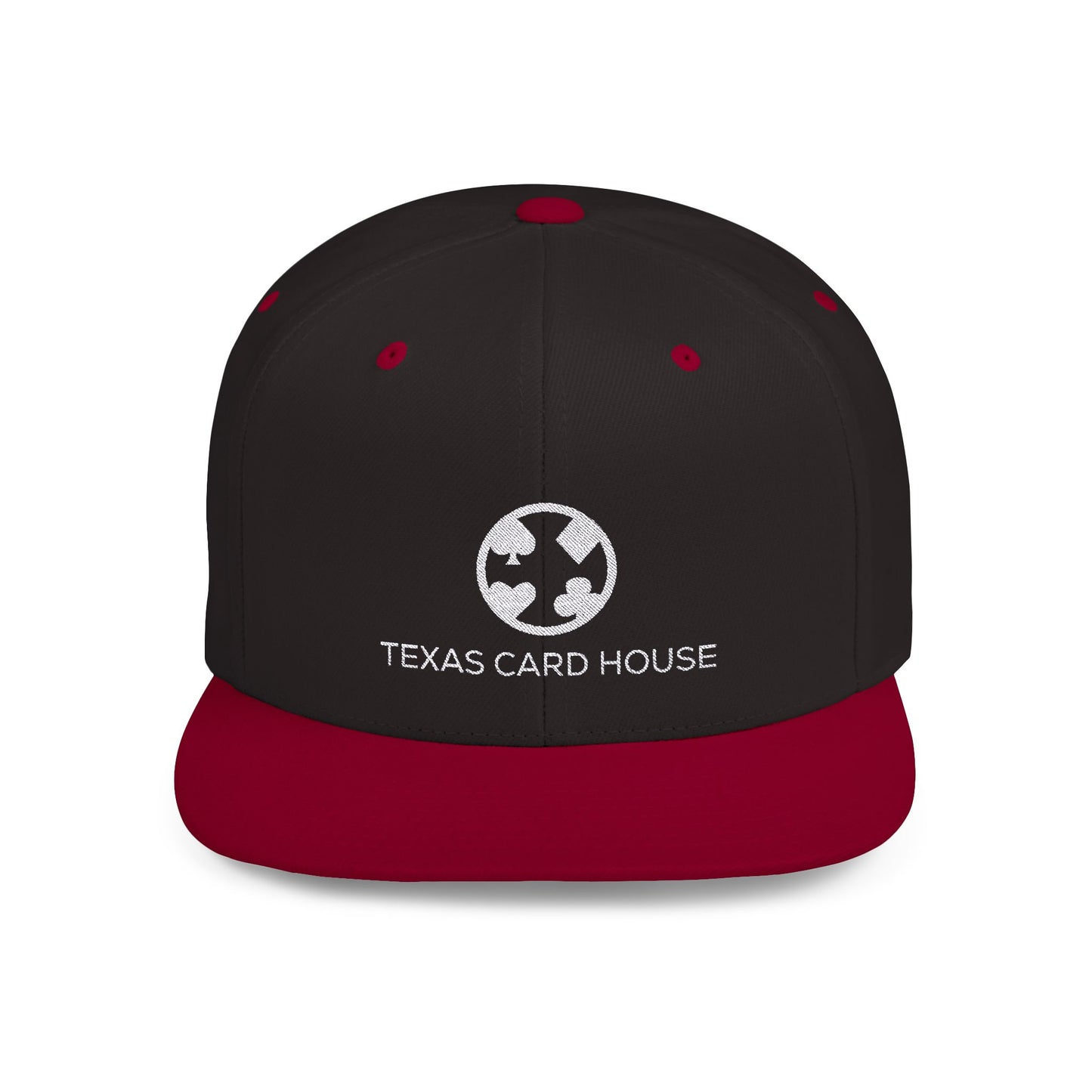 Texas Card House Flat Bill Snapback