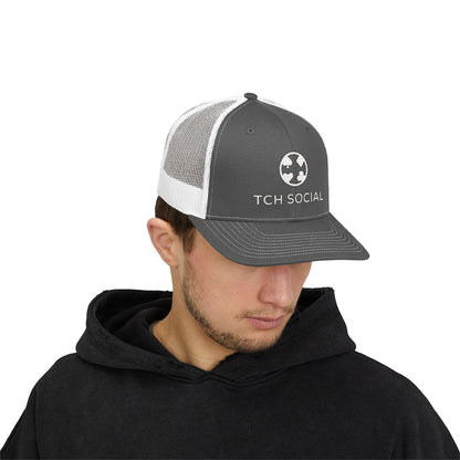 TCH Social Snapback Trucker Cap