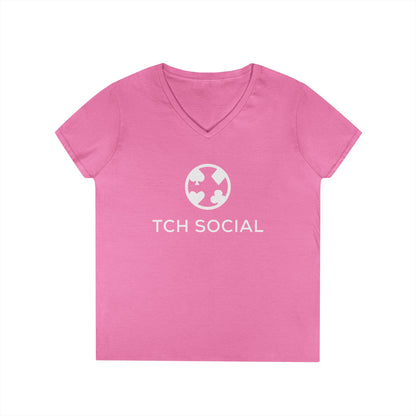 TCH Social Ladies' V-Neck T-Shirt