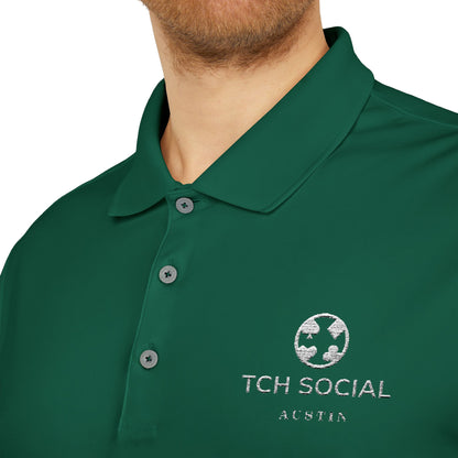 TCH Social Austin Adidas Unisex Performance Polo